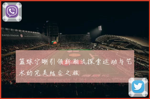 篮球宁晰引领新潮流探索运动与艺术的完美结合之旅